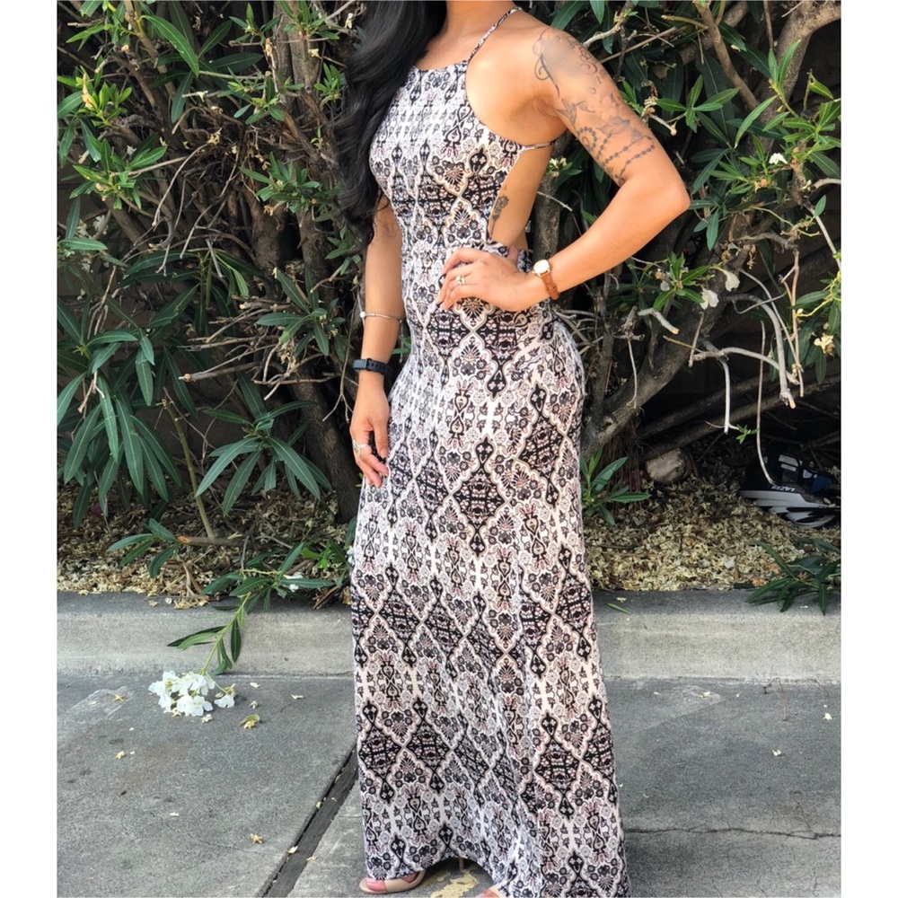 Maxi Multi-Colored Dress